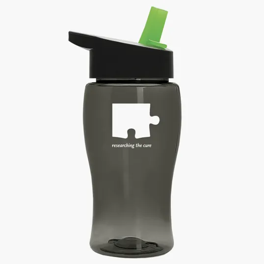 Garyline® Poly+ Jr. Transparent Bottle with Flip-Straw Lid, 18 oz. — view 59