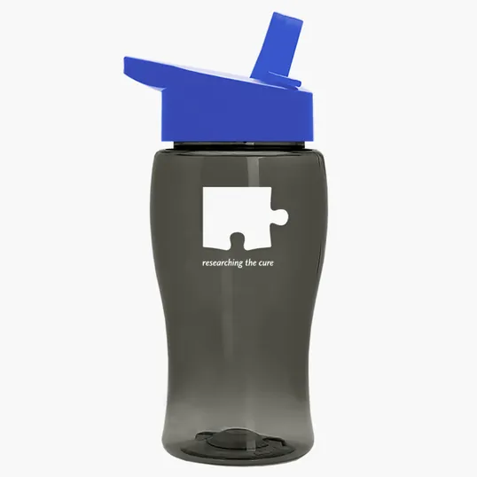 Garyline® Poly+ Jr. Transparent Bottle with Flip-Straw Lid, 18 oz. — view 43