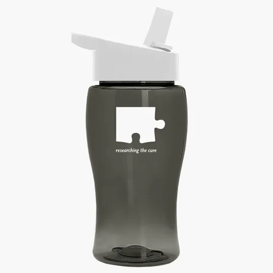 Garyline® Poly+ Jr. Transparent Bottle with Flip-Straw Lid, 18 oz. — view 53