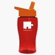 Garyline® Poly+ Jr. Transparent Bottle with Flip-Straw Lid, 18 oz. — view 37