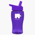 Garyline® Poly+ Jr. Transparent Bottle with Flip-Straw Lid, 18 oz. — view 51