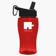 Garyline® Poly+ Jr. Transparent Bottle with Flip-Straw Lid, 18 oz. — view 69
