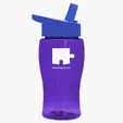 Garyline® Poly+ Jr. Transparent Bottle with Flip-Straw Lid, 18 oz. — view 47