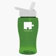 Garyline® Poly+ Jr. Transparent Bottle with Flip-Straw Lid, 18 oz. — view 52