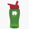 Garyline® Poly+ Jr. Transparent Bottle with Flip-Straw Lid, 18 oz. — view 40