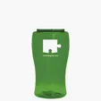 Garyline® Poly+ Jr. Transparent Bottle with Flip-Straw Lid, 18 oz. — view 68