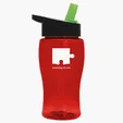 Garyline® Poly+ Jr. Transparent Bottle with Flip-Straw Lid, 18 oz. — view 71
