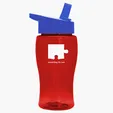 Garyline® Poly+ Jr. Transparent Bottle with Flip-Straw Lid, 18 oz. — view 46