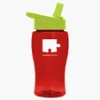 Garyline® Poly+ Jr. Transparent Bottle with Flip-Straw Lid, 18 oz. — view 28