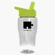 Garyline® Poly+ Jr. Transparent Bottle with Flip-Straw Lid, 18 oz. — view 17