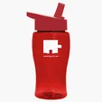 Garyline® Poly+ Jr. Transparent Bottle with Flip-Straw Lid, 18 oz. — view 41