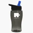 Garyline® Poly+ Jr. Transparent Bottle with Flip-Straw Lid, 18 oz. — view 57