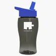 Garyline® Poly+ Jr. Transparent Bottle with Flip-Straw Lid, 18 oz. — view 43