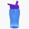 Garyline® Poly+ Jr. Transparent Bottle with Flip-Straw Lid, 18 oz. — view 7