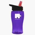 Garyline® Poly+ Jr. Transparent Bottle with Flip-Straw Lid, 18 oz. — view 27
