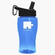 Garyline® Poly+ Jr. Transparent Bottle with Flip-Straw Lid, 18 oz. — view 62