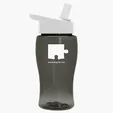 Garyline® Poly+ Jr. Transparent Bottle with Flip-Straw Lid, 18 oz. — view 53
