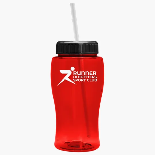 Garyline® Poly+ Jr. Bottle with Straw Lid, 18 oz. — view 55