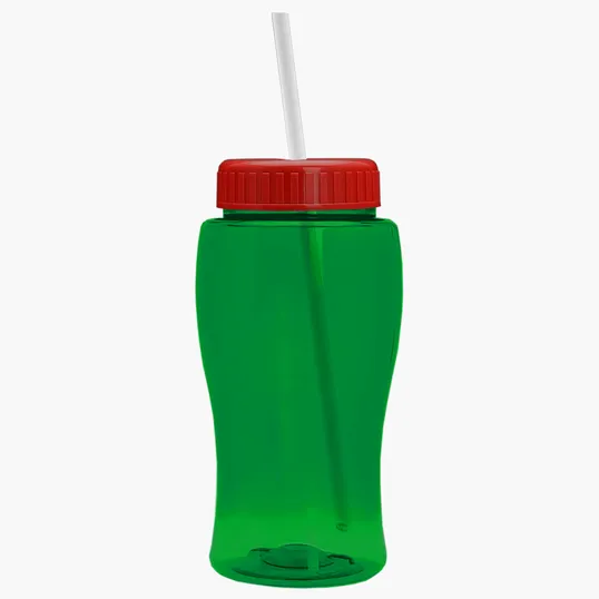 Garyline® Poly+ Jr. Bottle with Straw Lid, 18 oz. — view 3