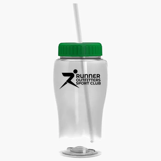 Garyline® Poly+ Jr. Bottle with Straw Lid, 18 oz. — view 12