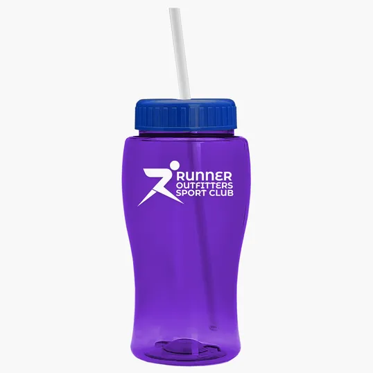 Garyline® Poly+ Jr. Bottle with Straw Lid, 18 oz. — view 28