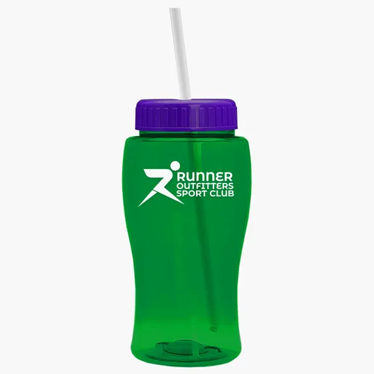 Garyline® Poly+ Jr. Bottle with Straw Lid, 18 oz. — view 36