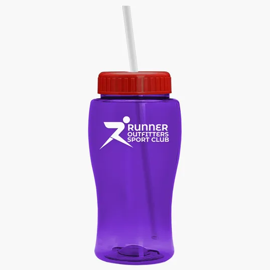 Garyline® Poly+ Jr. Bottle with Straw Lid, 18 oz. — view 23