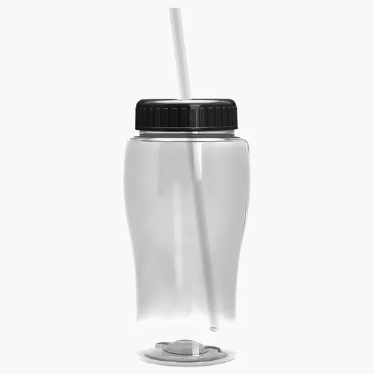 Garyline® Poly+ Jr. Bottle with Straw Lid, 18 oz.