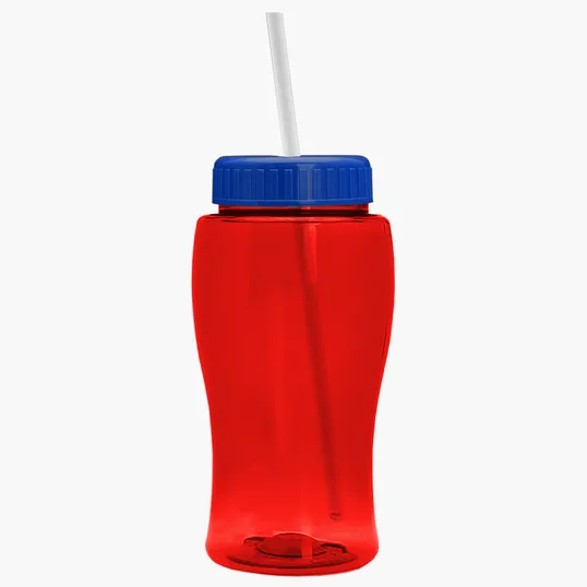 Garyline® Poly+ Jr. Bottle with Straw Lid, 18 oz. — view 4