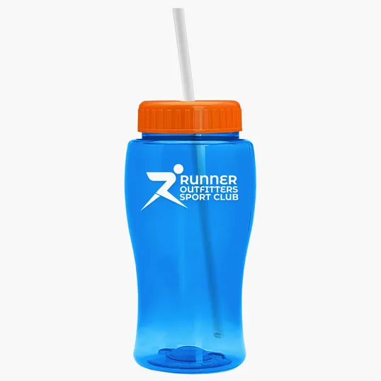 Garyline® Poly+ Jr. Bottle with Straw Lid, 18 oz. — view 9
