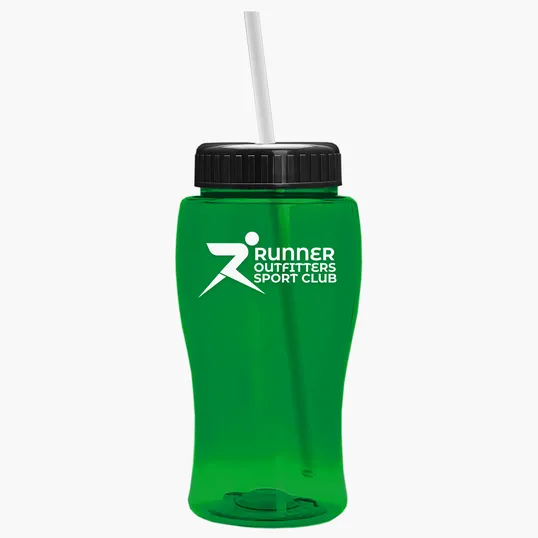 Garyline® Poly+ Jr. Bottle with Straw Lid, 18 oz. — view 51