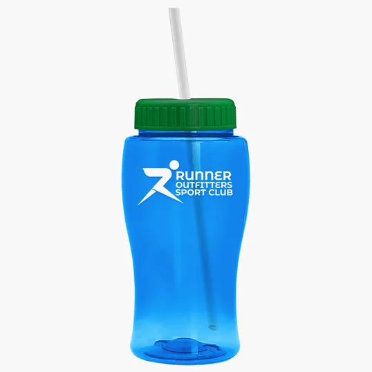 Garyline® Poly+ Jr. Bottle with Straw Lid, 18 oz. — view 49