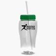 Garyline® Poly+ Jr. Bottle with Straw Lid, 18 oz. — view 12