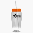 Garyline® Poly+ Jr. Bottle with Straw Lid, 18 oz. — view 13