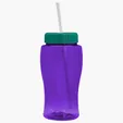 Garyline® Poly+ Jr. Bottle with Straw Lid, 18 oz. — view 5