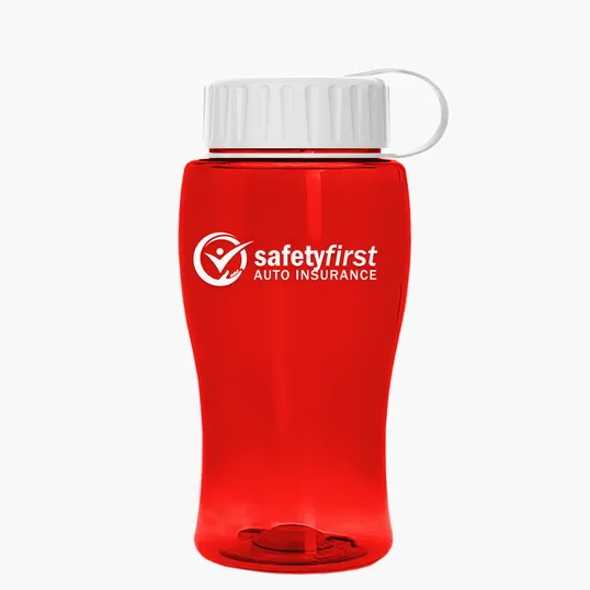 Garyline® Poly+ Jr. Bottle with Tethered Lid, 18 oz. — view 18