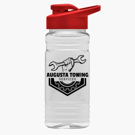 Garyline® Clear Bottle with Drink-Thru Lid, 20 oz. — view 33