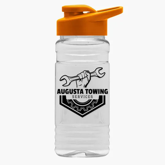 Garyline® Clear Bottle with Drink-Thru Lid, 20 oz. — view 30