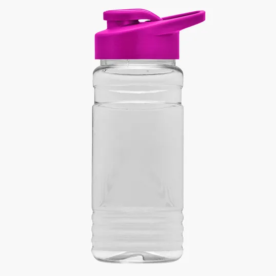Garyline® Clear Bottle with Drink-Thru Lid, 20 oz. — view 6