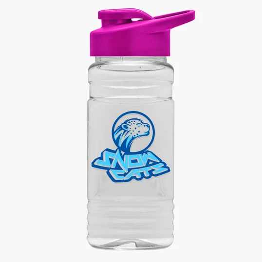 Garyline® Clear Bottle with Drink-Thru Lid, 20 oz. — view 12