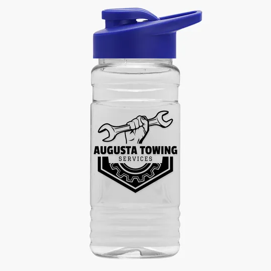 Garyline® Clear Bottle with Drink-Thru Lid, 20 oz. — view 34