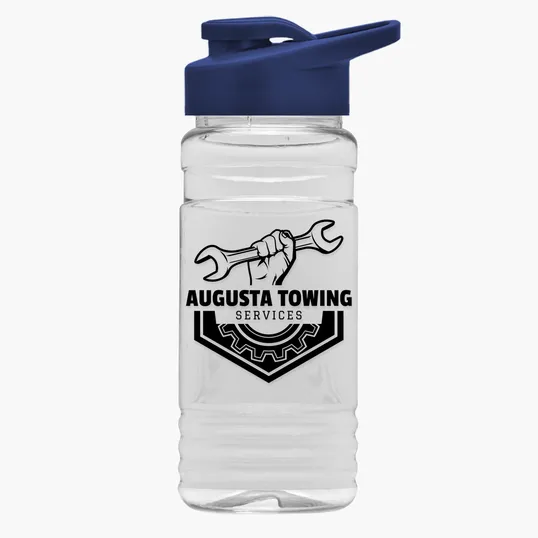 Garyline® Clear Bottle with Drink-Thru Lid, 20 oz. — view 29