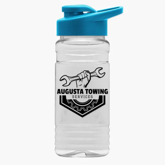 Garyline® Clear Bottle with Drink-Thru Lid, 20 oz. — view 22