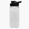 Garyline® Clear Bottle with Drink-Thru Lid, 20 oz.