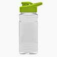 Garyline® Clear Bottle with Drink-Thru Lid, 20 oz. — view 7