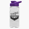 Garyline® Clear Bottle with Drink-Thru Lid, 20 oz. — view 18