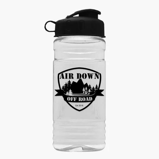 Garyline® Clear Bottle with Flip Lid, 20 oz. — view 10