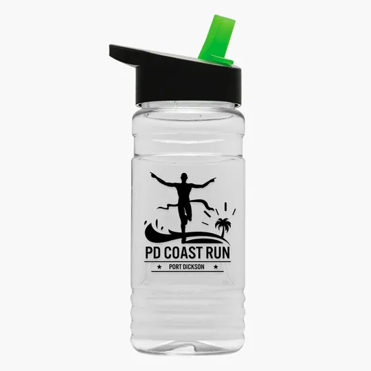 Garyline® Clear Bottle with Flip-Straw Lid, 20 oz. — view 20