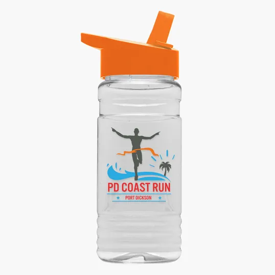 Garyline® Clear Bottle with Flip-Straw Lid, 20 oz. — view 26