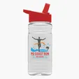 Garyline® Clear Bottle with Flip-Straw Lid, 20 oz. — view 28